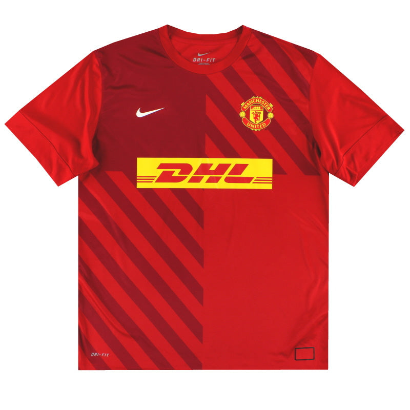 2012-13 Manchester United Nike Pre Match Trikot XL