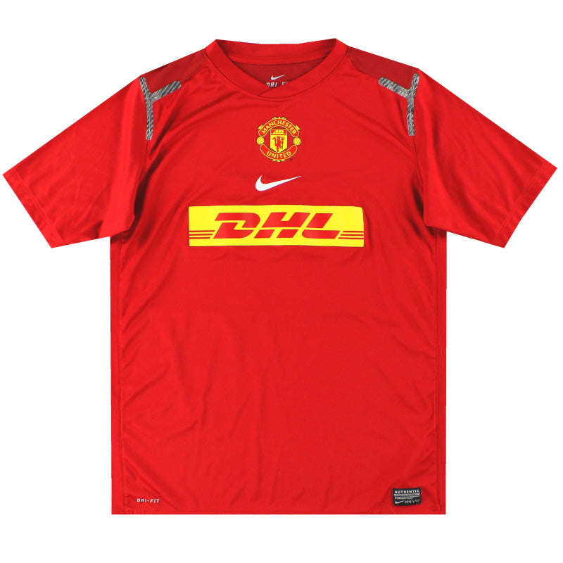 2012-13 Manchester United Nike Trainingsshirt XL.Jungen