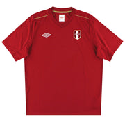 2012-13 Peru Umbro Trainingsshirt L