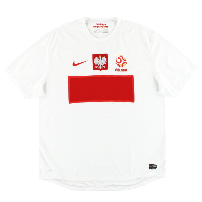 2012-13 Polen Nike Heimtrikot XXL