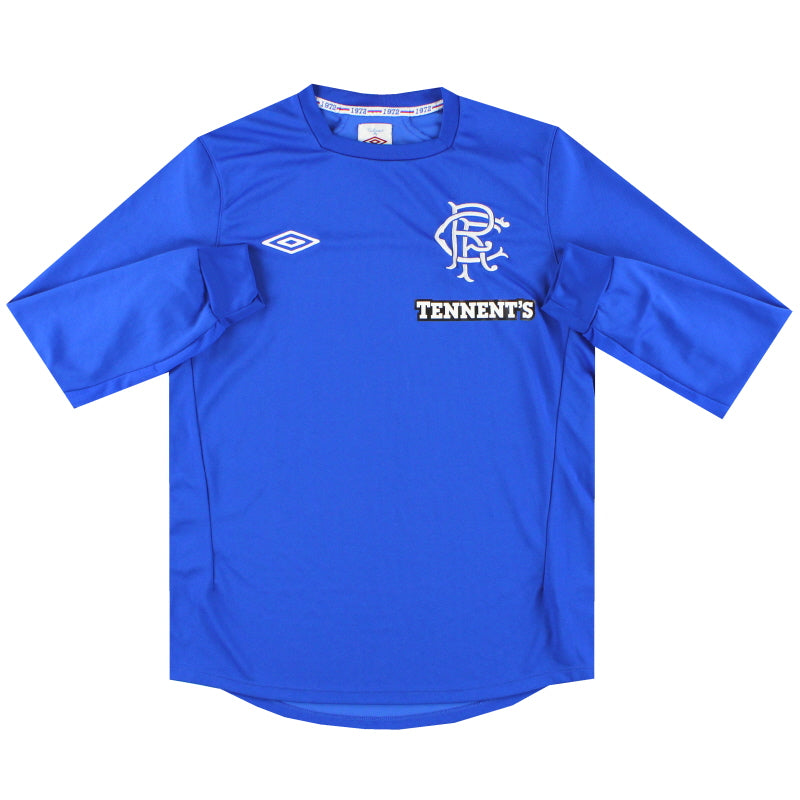 2012-13 Rangers Umbro Heimtrikot Langarm XL