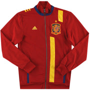2012-13 Spanien adidas Anthem Trainingsjacke *Neuwertig* S
