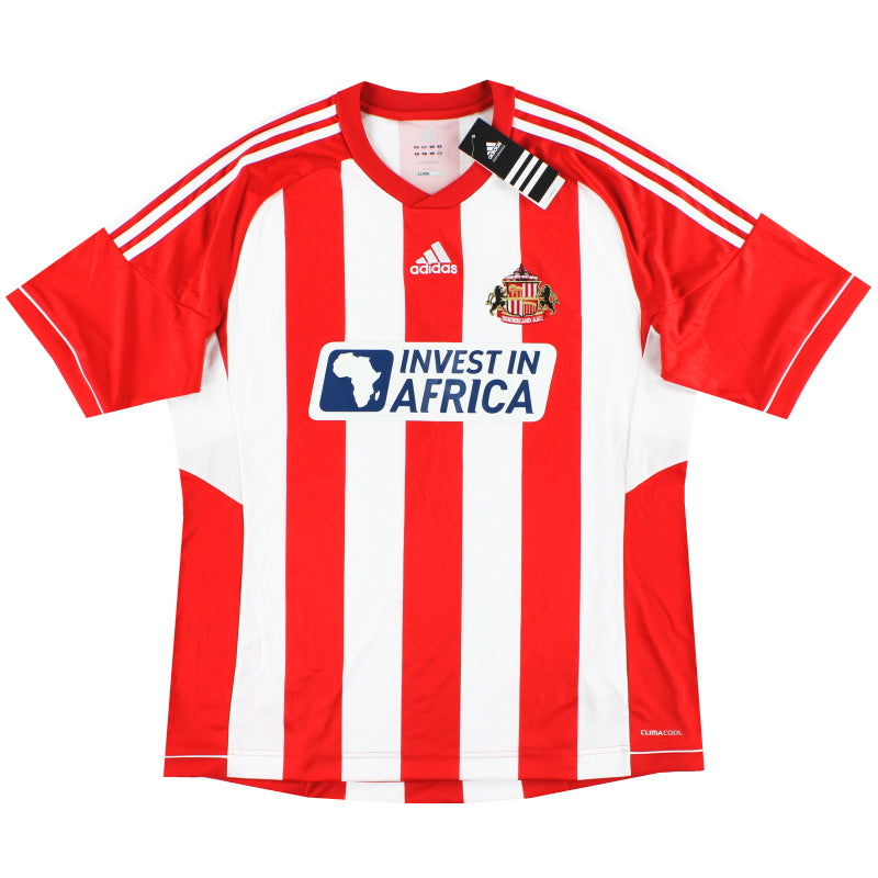 2012-13 Sunderland adidas Heimtrikot *mit Etikett* XXL