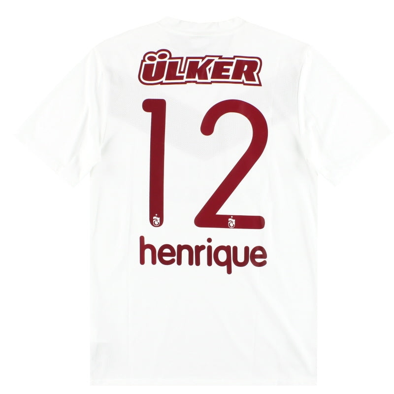 2012-13 Trabzonspor Nike Drittes Trikot Henrique #12 S