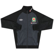 2012-13 Wales Umbro Trainingsjacke mit durchgehendem Reißverschluss S