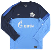 2012-13 Zenit St. Petersburg Nike Trainingspullover Player Issue XL