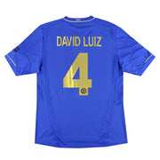 2012-13 Chelsea adidas Heimtrikot David Luiz #4 *Neuwertig* L