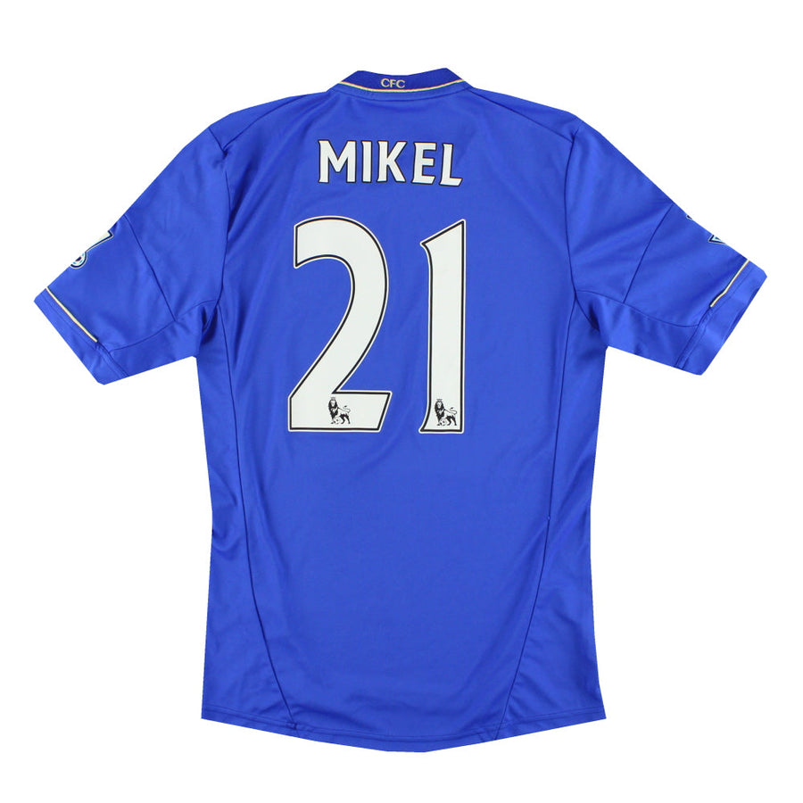 2012-13 Chelsea adidas Heimtrikot Mikel #21 S