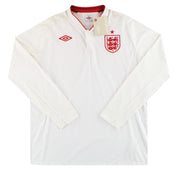 2012-13 England Umbro Heimtrikot Langarm *mit Etiketten* XL