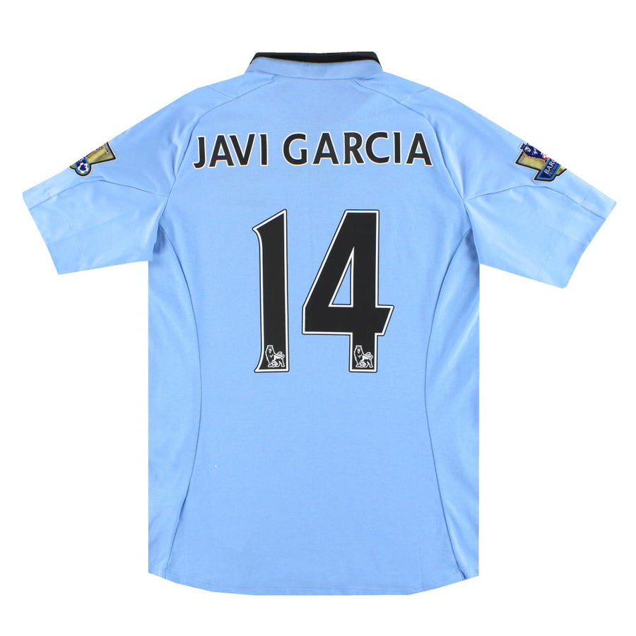 2012-13 Manchester City Umbro Heimtrikot Javi Garcia #14 M