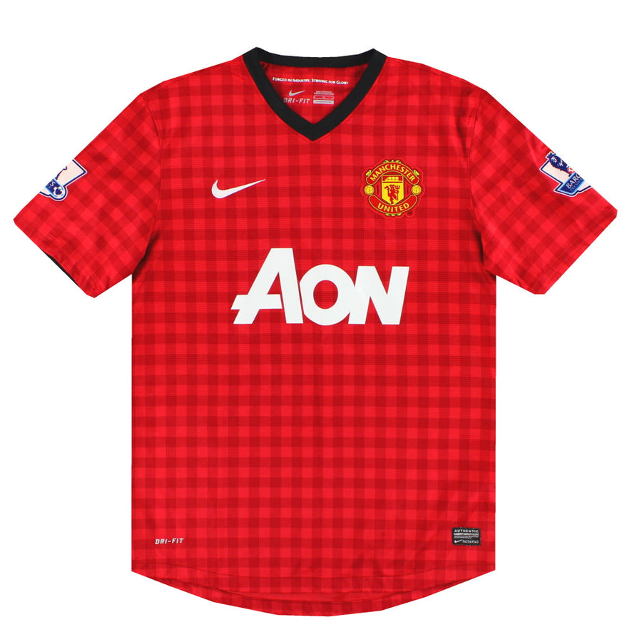 2012-13 Manchester United Nike Heimtrikot *Neuwertig* M