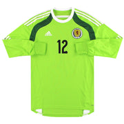 2014-15 Schottland adidas Formotion Torwarttrikot #12 *Neuwertig* M