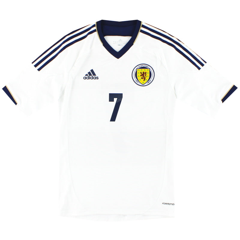 2012-14 Schottland adidas Formotion Player Issue Auswärtstrikot *Neuwertig* S