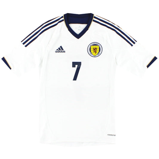 2012-14 Scotland adidas Formotion Player Issue Away Shirt *As New* S