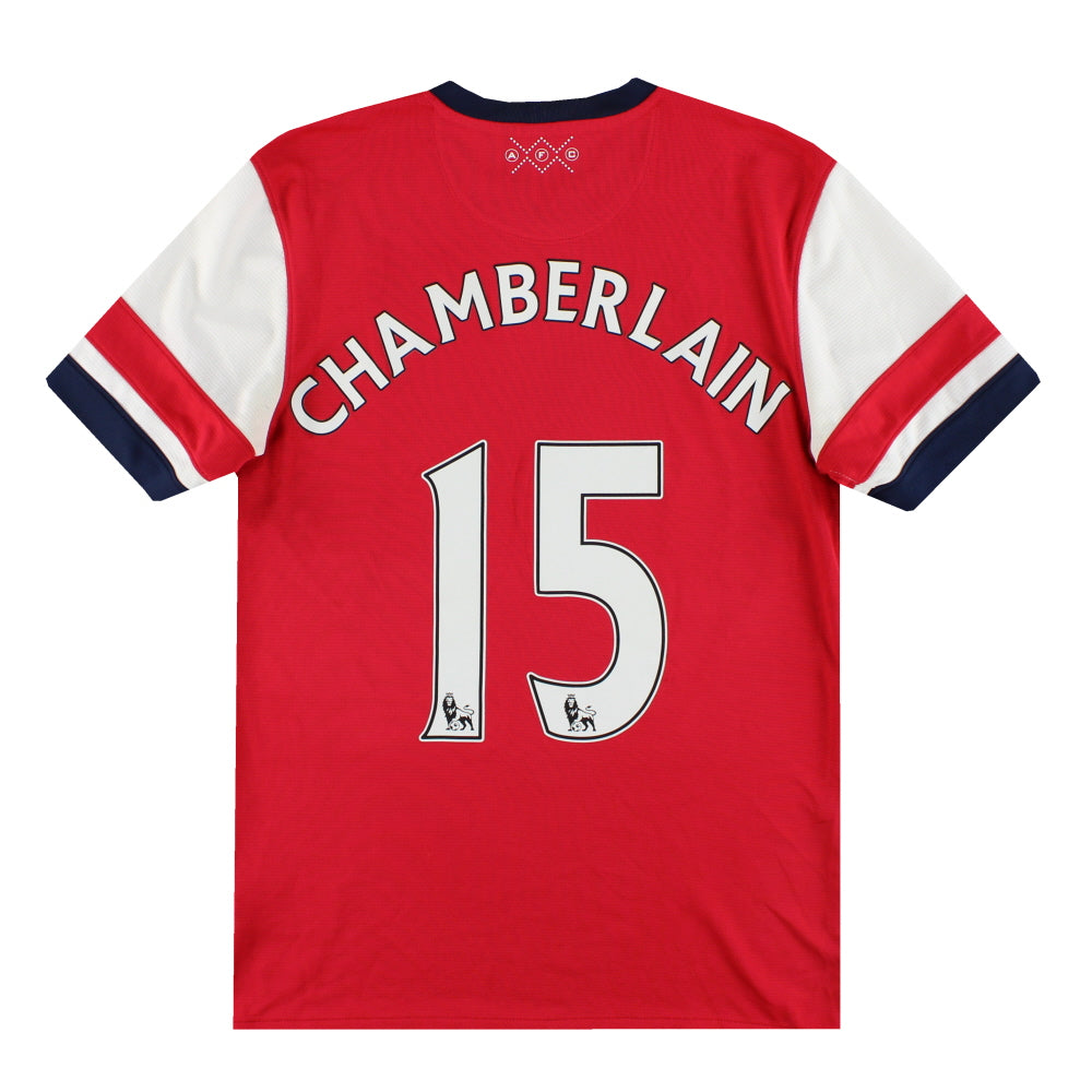 2012-14 Arsenal Nike Home Shirt Chamberlain #15 S