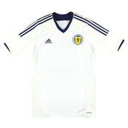 2012-14 Schottland adidas Techfit Player Issue Auswärtstrikot *Neuwertig* XXL