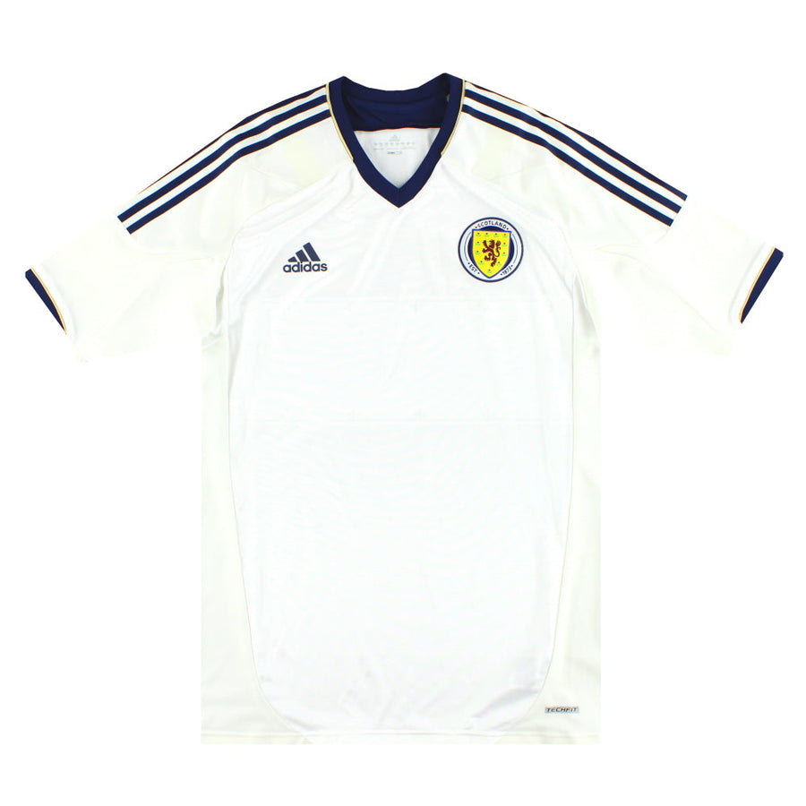 2012-14 Schottland adidas Techfit Player Issue Auswärtstrikot *Neuwertig* XXL