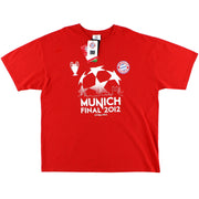 2012 FC Bayern München „Munich 2012“ T-Shirt *m. Etikett* XL