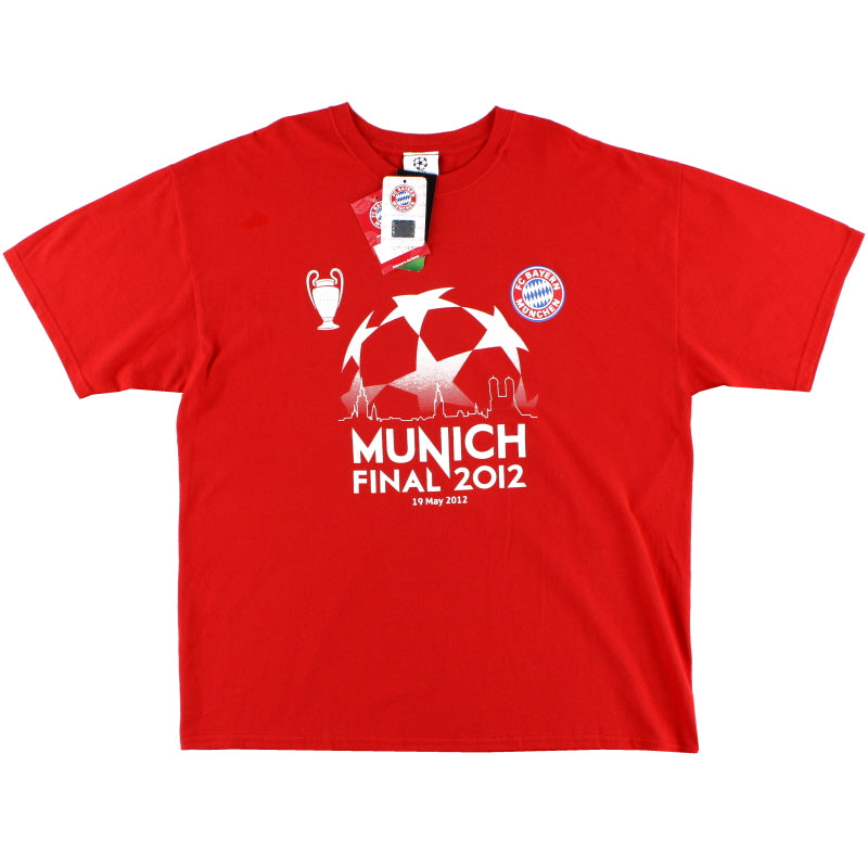 2012 FC Bayern München „Munich 2012“ T-Shirt *m. Etikett* XL