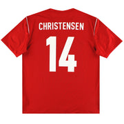 2012 Dänemark adidas Fan Heimtrikot Christensen #14 XL