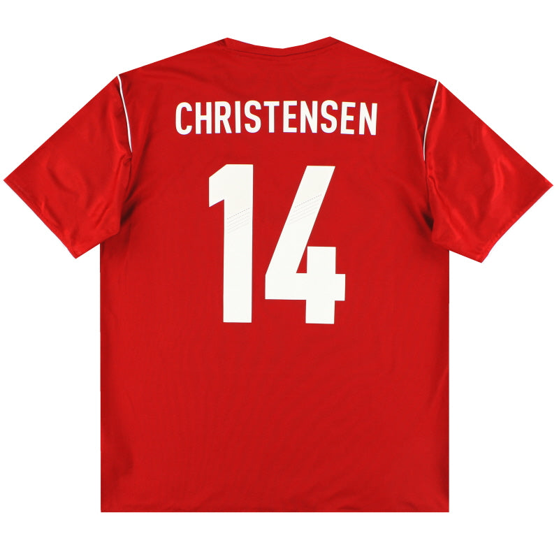 2012 Dänemark adidas Fan Heimtrikot Christensen #14 XL