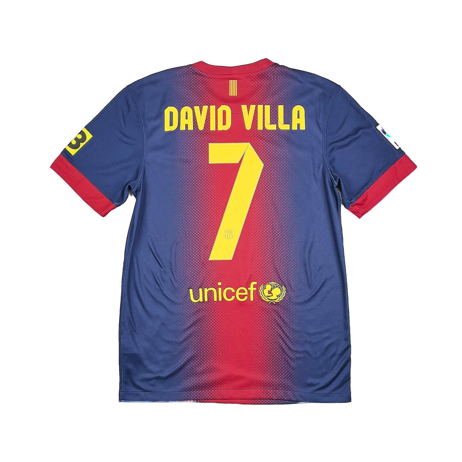 2012/13 Barcelona David Villa #7 Heimtrikot (S) Nike