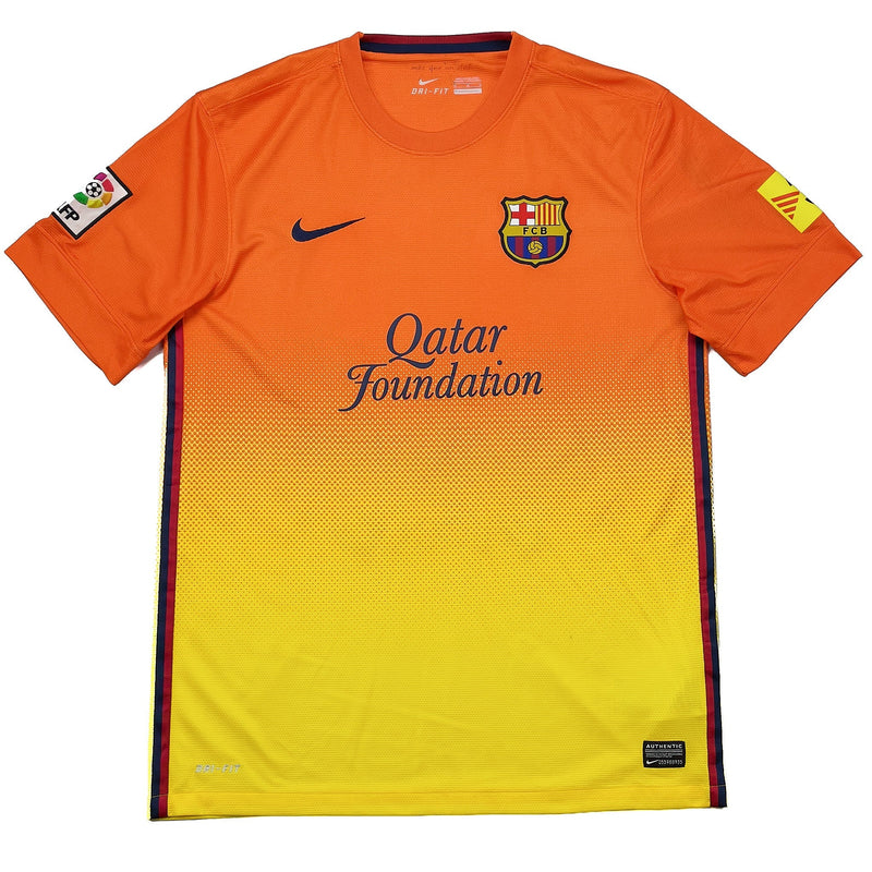 2012/13 BARCELONA PEDRO #17 AWAY SHIRT (M) NIKE