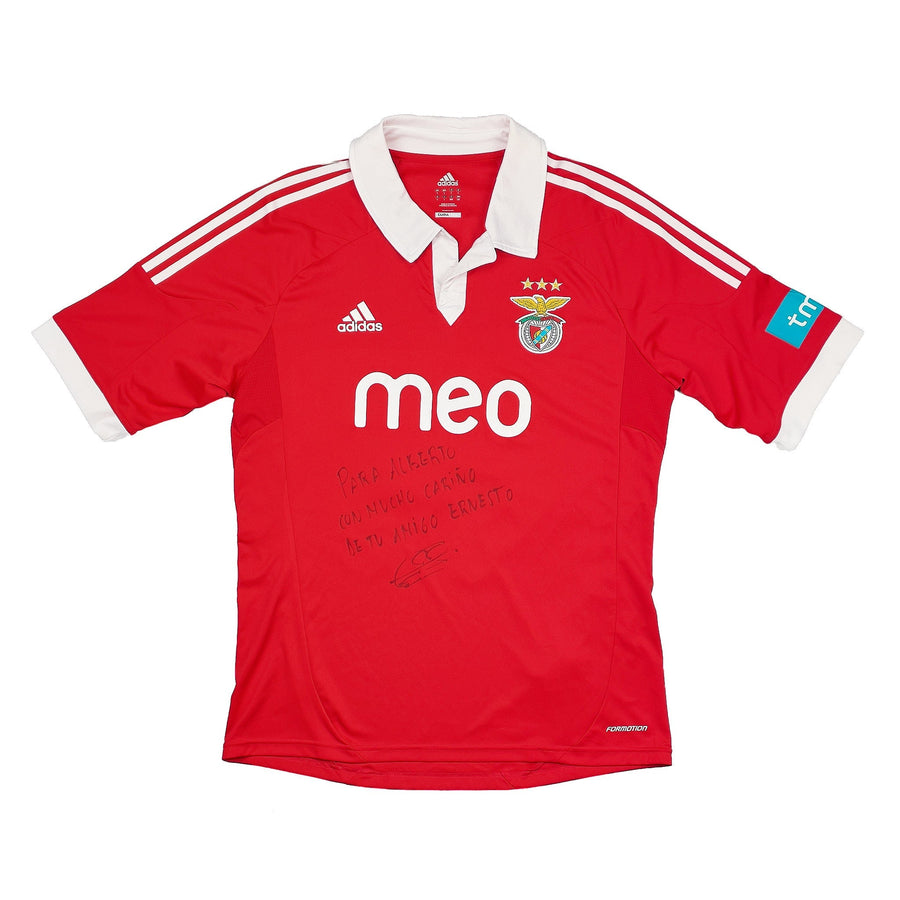 2012/13 Benfica Ernesto #44 *Spielerversion* signiertes Heimtrikot (L) Adidas