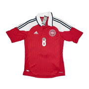 2012/13 Dänemark Eriksen #8 Heimtrikot (S) Adidas