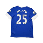 2012/13 Everton Fellaini #26 *Match Worn + Signed* Heimtrikot (M) Nike