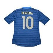 2012/13 Frankreich Benzema #10 Authentic Heimtrikot (L) Nike