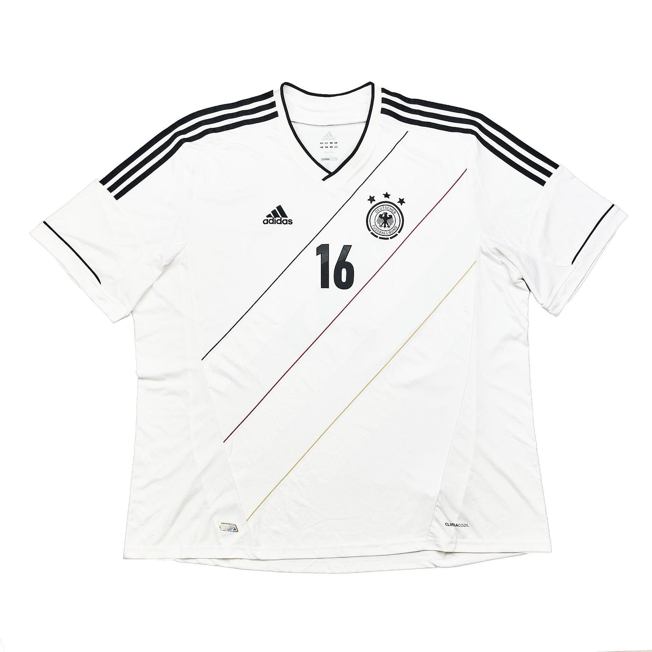 2012/13 Germany Lahm #16 Home Shirt (XXXL) Adidas