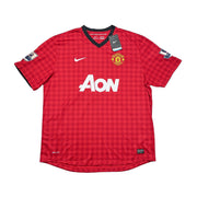 2012/13 Manchester United Buttner #28 *BNWT* Heimtrikot (XXL) Nike