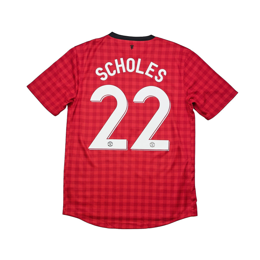 2012/13 Manchester United Scholes #22 Heimtrikot (M) Nike