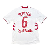 2012/13 New York Red Bulls Hertzog #6 *Player Issue* Heimtrikot (L) Adidas