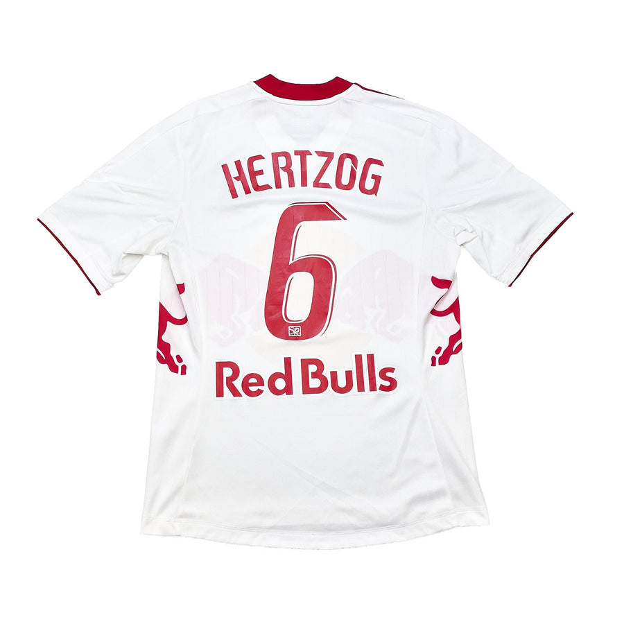 2012/13 New York Red Bulls Hertzog #6 *Player Issue* Heimtrikot (L) Adidas