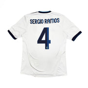 2012/13 Real Madrid Sergio Ramos #4 Heimtrikot (M) Adidas