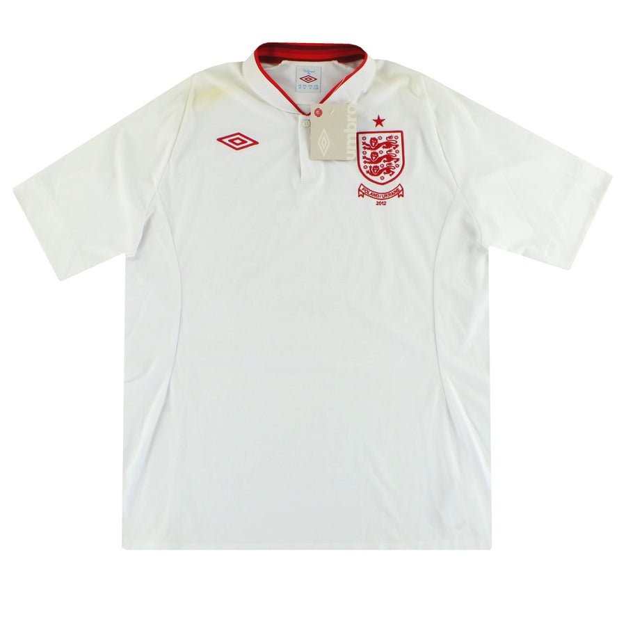 2012 England Umbro Heimtrikot 'Polen/Ukraine' *mit Etikett* XL