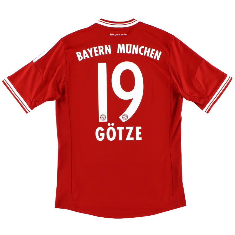 2013-14 FC Bayern München Heimtrikot Götze #19 S