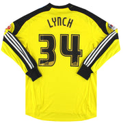 2013-14 Bolton adidas Formotion Spielerversion Torwarttrikot Lynch #34 XL