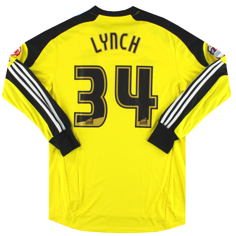 2013-14 Bolton adidas Formotion Spielerversion Torwarttrikot Lynch #34 XL