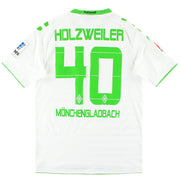 2013-14 Borussia Mönchengladbach Kappa Heimtrikot Holzweiler #40 S