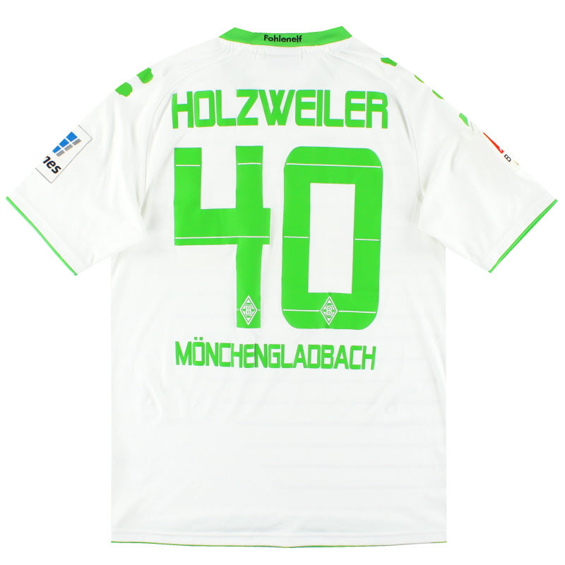 2013-14 Borussia Mönchengladbach Kappa Heimtrikot Holzweiler #40 S