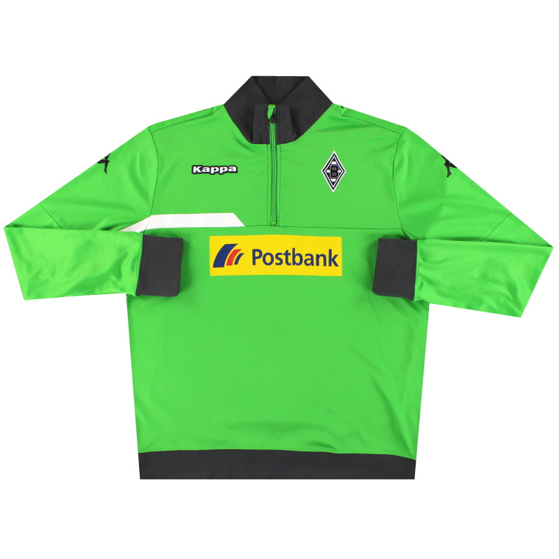 2013-14 Borussia Mönchengladbach Kappa 1/4 Zip Trainings-Oberteil XXL