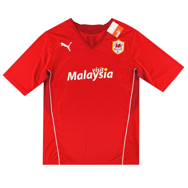 2013-14 Cardiff Puma Heimtrikot *m/Etiketten* L