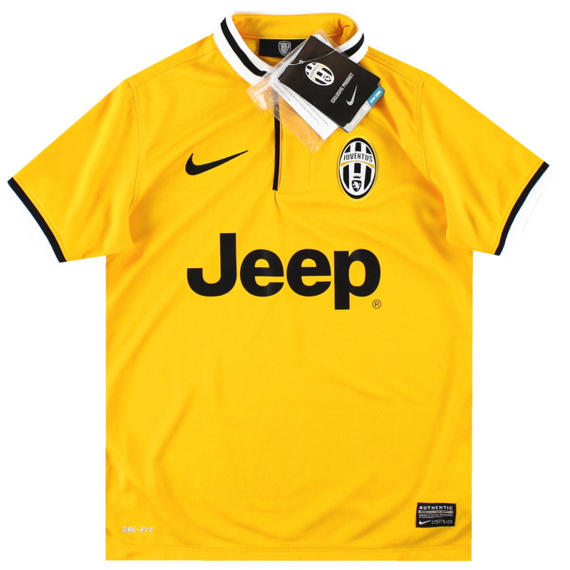 2013-14 Juventus Nike Auswärtstrikot *BNIB* M.Boys
