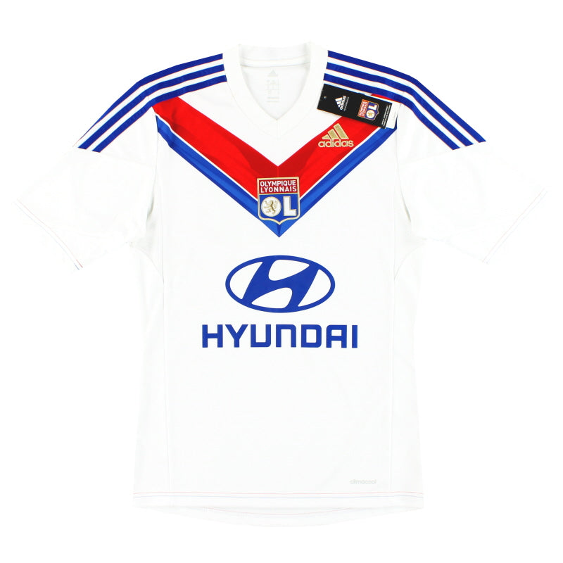 2013-14 Lyon adidas Heimtrikot *m/Etiketten* S