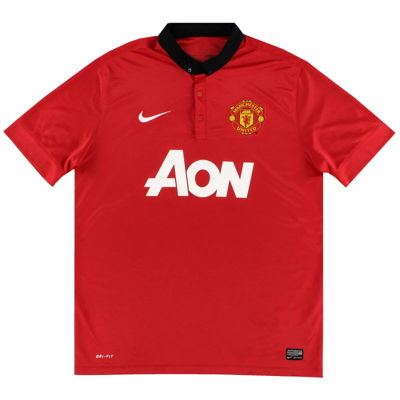 2013-14 Manchester United Nike Heimtrikot XXL