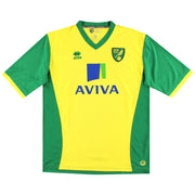 2013-14 Norwich Errea Heimtrikot 4XL