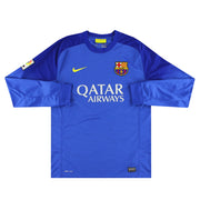 2013-14 Barcelona Nike Torwarttrikot Langarm